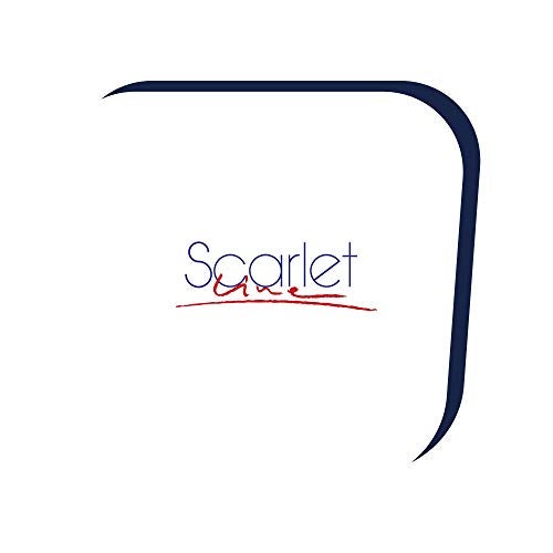 Scarlet Line Professional Maple Wood Anti Static Round Hair Brush with Curved Wooden Handle, Ball Tip Nylon Bristles Round Brush for Styling, Brown - Image 5