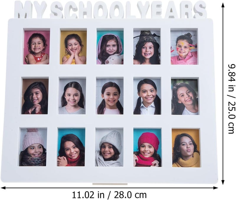 Wide range compatible material Luxshiny School Photo Frame for Home and School Photo Frame with Hanging and Tabletop Display for 's Growth Easy store & transit build Solid anti-deform Compact trendy practical build Stable base Balanced structure Full village delivery cover Moisture proof Repeated use trusted quality KSA market compliant quality Cross-material combo compatible Safe material Efficiency boosted construction Market aligned local stock Regional central warehouse stock Pop-area nearby warehouse Home & light industrial compatible Multi-use qualified quality Bulk storage easy optimized build Safe silicone build Durable versatile substance Globally selected raw material Light precision processed material Various fittings Storage & transit friendly - Image 2
