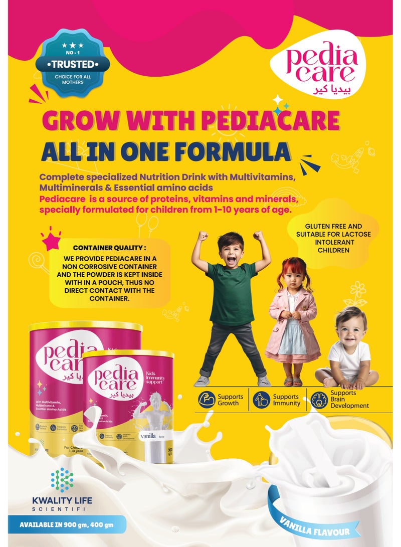 Kwality PediaCare Kids Nutritional Supplement 900gm - Image 2