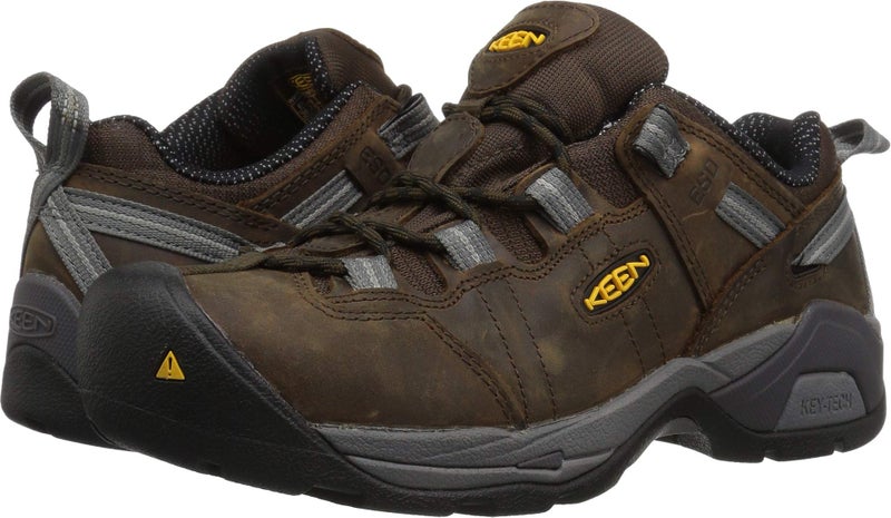 KEEN Utility Detroit XT Steel Toe ESD Cascade Brown/Gargoyle 8 D (M) - Image 2
