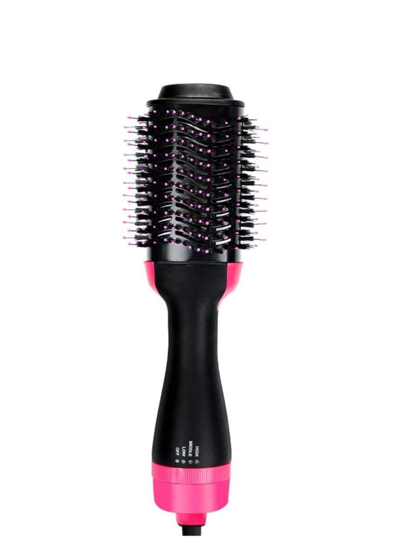 LEDIN Hair Dryer Brush and Hot Air Brush, Bvser Air Hair Brush 3 in 1 One Step Hair Dryer and Styler Volumizer for Rotating Straightening, Curling, Salon Negative Ion Ceramic Blow Dryer Brush - Image 1
