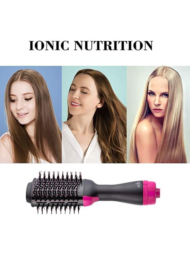 LEDIN Hair Dryer Brush and Hot Air Brush, Bvser Air Hair Brush 3 in 1 One Step Hair Dryer and Styler Volumizer for Rotating Straightening, Curling, Salon Negative Ion Ceramic Blow Dryer Brush - Image 4