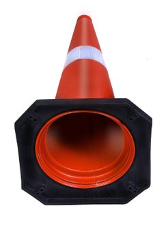 1 pack of Traffic Cones 75 CM - Heavy-Duty Safety Cones with Reflective Collar and Handle for Parking Lot and Driving Training - pzsku/ZB24DCB96A98E6F49F7D4Z/45/_/1730308616/2fb3c961-a190-40fc-a579-3074dcdafe38