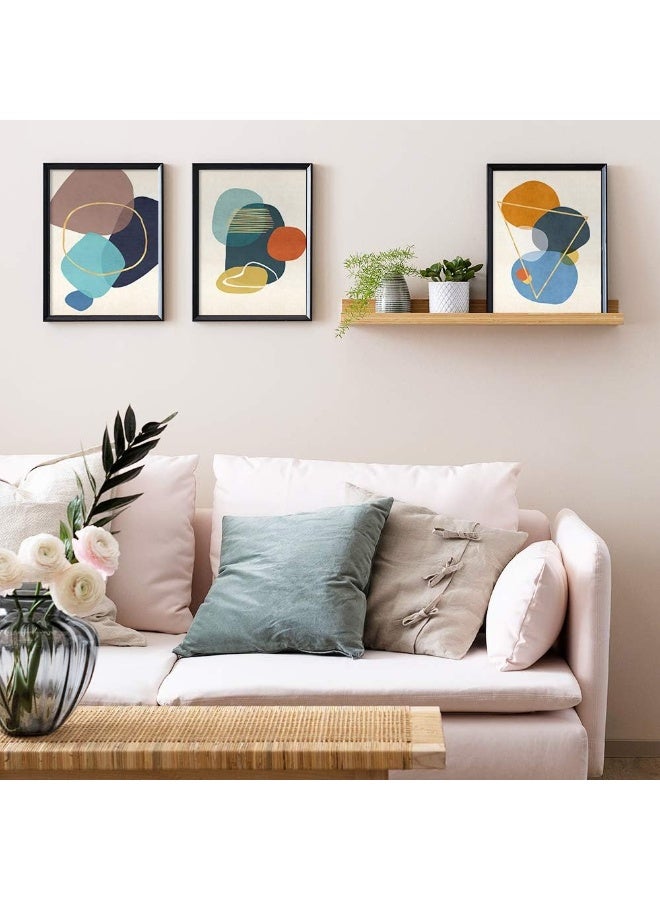 Home Trove Yumknow Boho Abstract Wall Art - Unframed 8X10" Set Of 4 - Image 5