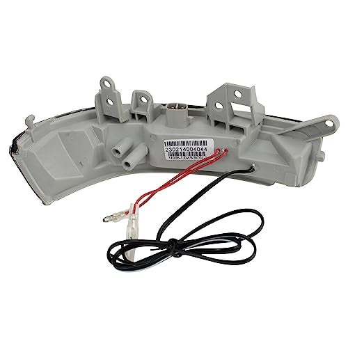 TRQ Mirror Turn Signal Set Driver and Passenger Side Compatible with 2012-2015 Scion iQ 2015 Toyota Prius 2015 Prius Plug-In TO2533108 TO2532108 - Image 3