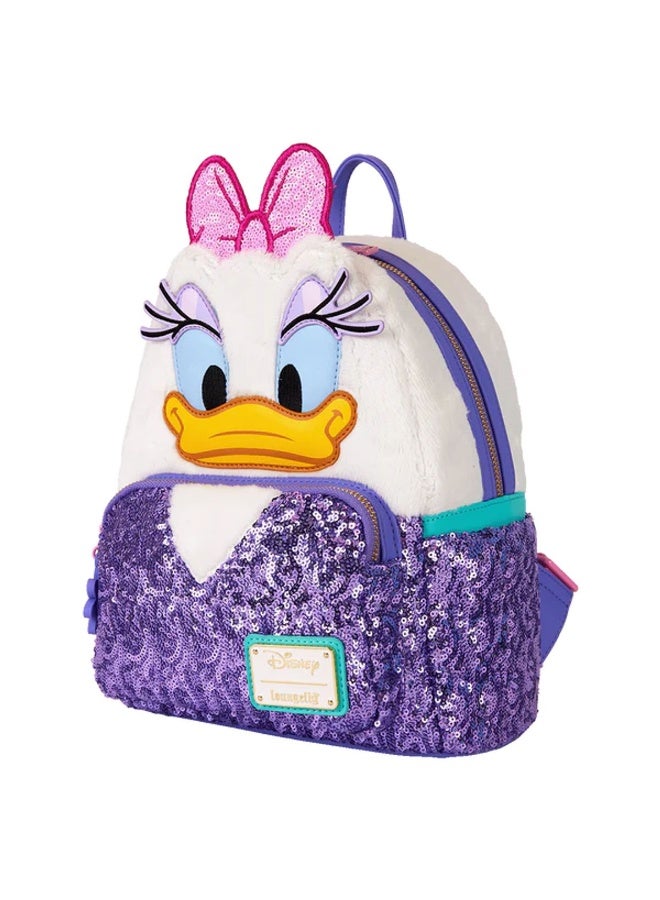 Loungefly X Funko Pop! Disney Daisy Duck 85Th Anniversary Plush Mini Backpack (22.8 X 11.4 X 26.6 Cm) - Image 2