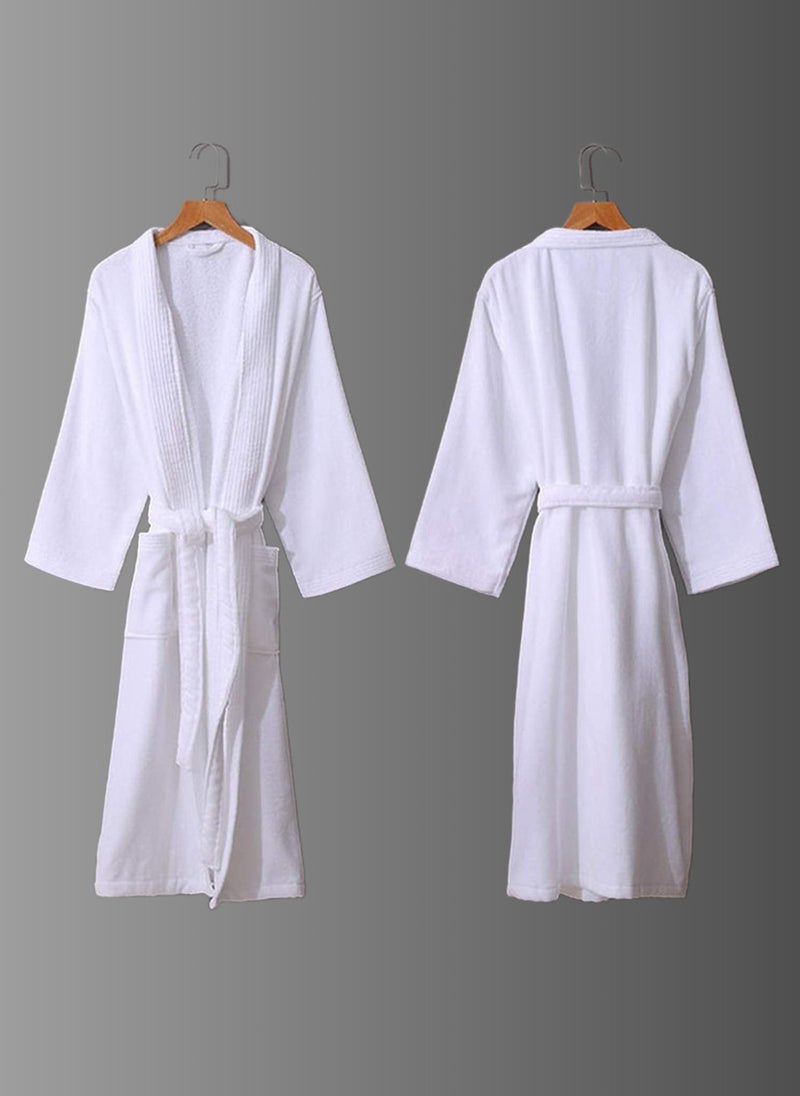 Blueberry Unisex Spa Terry Dressing Gown  - Image 5