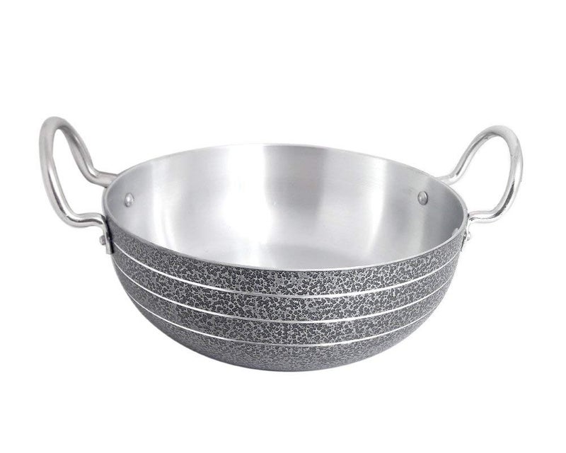 BARTAN HUB kadhai with lid (2500 ML, Dishwasher Safe, Aluminium Made) Cookware Set (Aluminium, 1 - Piece) - Image 2