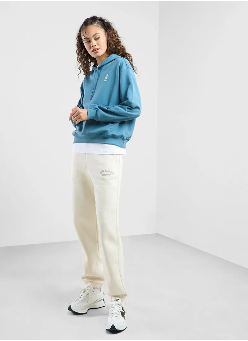 New Balance French Terry Oversized Peace Hoodie