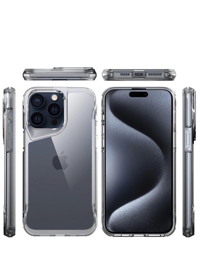 جيرفور جراب Gear4 Crystal Palace متوافق مع هاتف iPhone 13/iPhone 14 مقاس 6.1 بوصة، حماية متقدمة من الصدمات مع التكنولوجيا، مضاد للاصفرار، غطاء هاتف - شفاف - Image 3