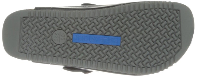 BIRKENSTOCK حذاء عمل غير محدد الجنس من بيركنستوك بوسطن سوبر جريب جلد مقاوم للانزلاق، أسود، 39 M EU - Image 4