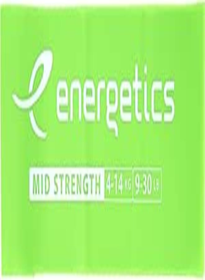 Energetics 1.0 Power Fitness Band, 175 cm Size, Green