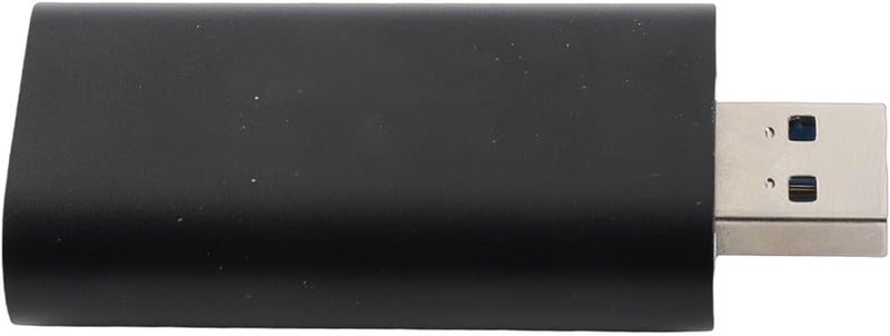 بطاقة التقاط الصوت والفيديو عالية الدقة السوداء HDMI إلى USB مسجل للبث المباشر وألعاب الفيديو والتعليم - Image 2