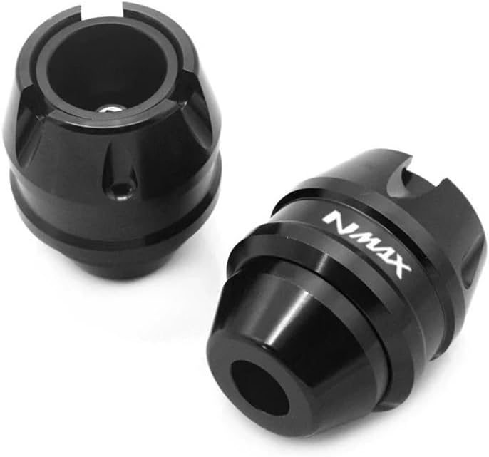 Yamaha NMAX 155 Front Fork Frame Slider Crash Protector Black - Image 2