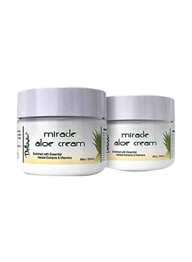 deluvia Pack Of 2 Miracle Aloe Cream - Image 1