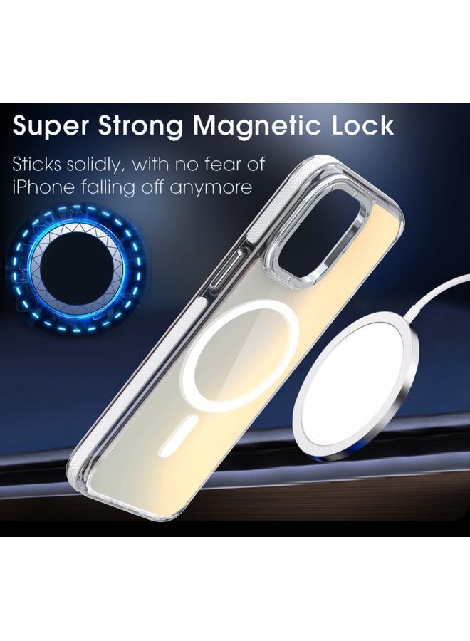 S-TOP Case For iPhone 16e Dual-Color Gradient Discolor MagSafe Phone Case - Image 3