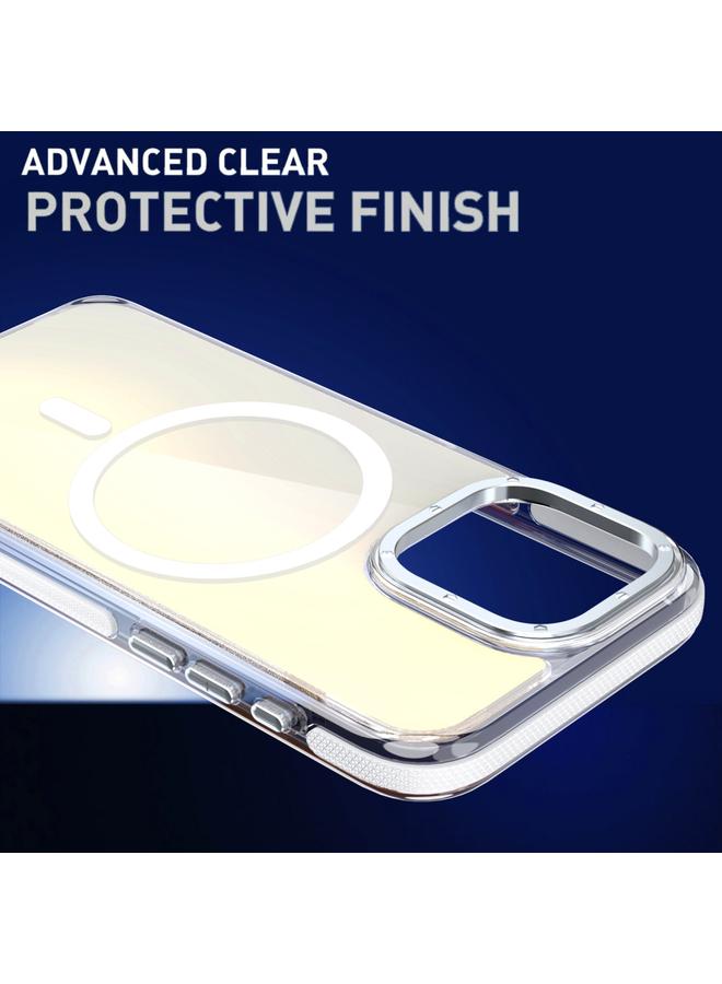 S-TOP Case For iPhone 16e Dual-Color Gradient Discolor MagSafe Phone Case - Image 4