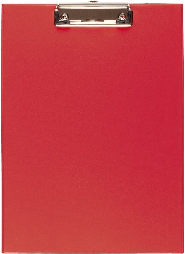 Bigpoint | Secretariat, 100 A4 Capacity Metal Mechanism Durable Cardboard Secretariat, Red 