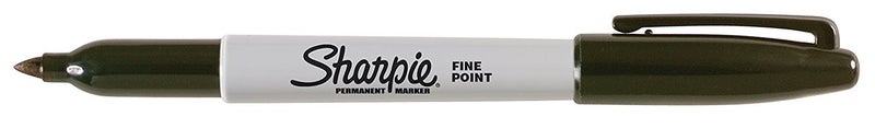 Sharpie Permanent Marker, Fine Point, Black, Pack of 3 - Image 3