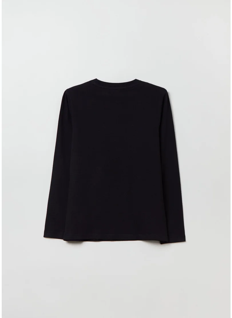 Ovs Long-Sleeved T-Shirt With Print