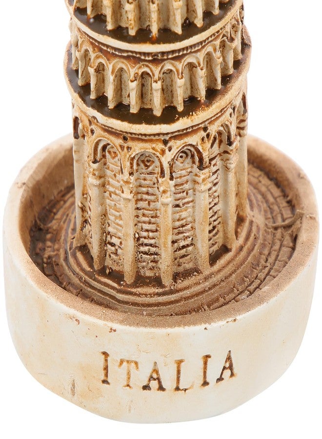 Amosfun 3pcs Mini Italian Leaning Tower Resin Statue Dollhouse Sand Table Ornaments Fish Tank Landscaping Ornament - Image 5