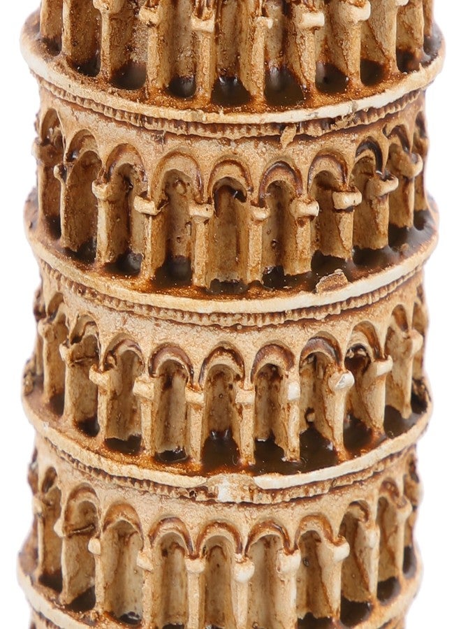 Amosfun 3pcs Mini Italian Leaning Tower Resin Statue Dollhouse Sand Table Ornaments Fish Tank Landscaping Ornament - Image 4