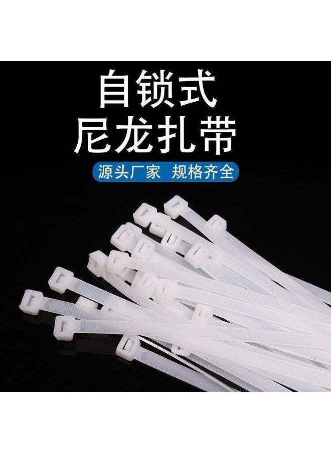 Bluejw - 华达自锁式尼龙扎带塑料卡扣强力捆绑固定带束线带黑色扎线带批发 - Image 1
