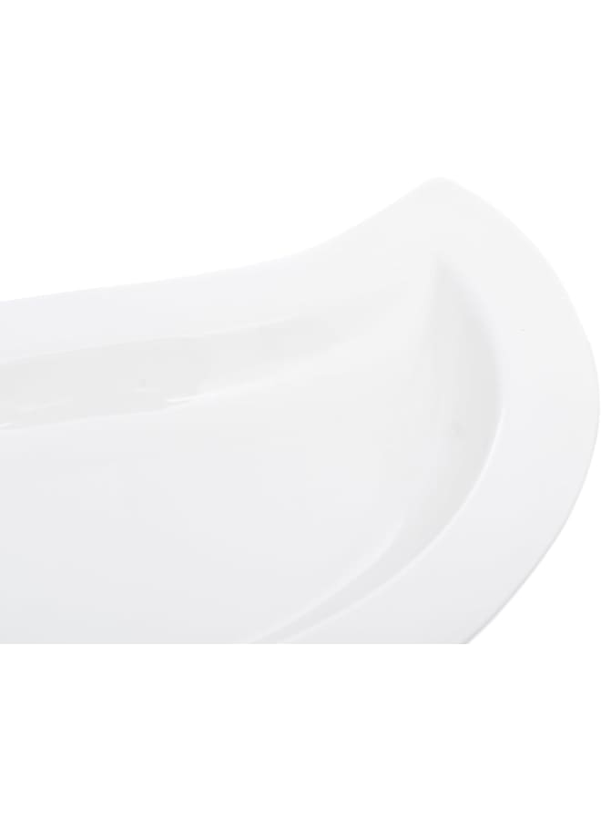 Rosa By Fathy Mahmoud Leaf Service Dish, 41 Cm Size - Image 2