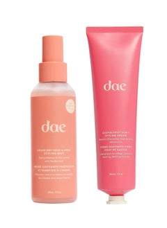 DAE DAE Agave Dry Heat & Hold Styling Mist & Cactus Fruit 3-1 Styling Cream  - Image 1