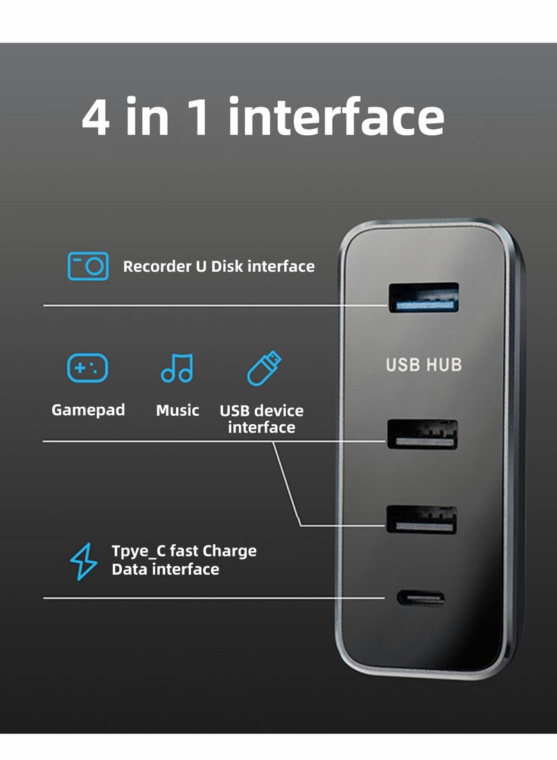 Excefore USB Hub Glovebox for Tesla Model 3 and Model Y, Charging & Data Transferring, Glovebox USB Hub Docking Station - Image 4