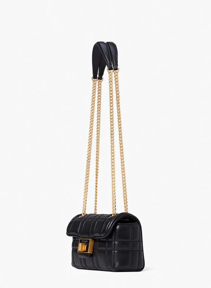 كيت سبيد Evelyn Quilted Small Shoulder Crossbody