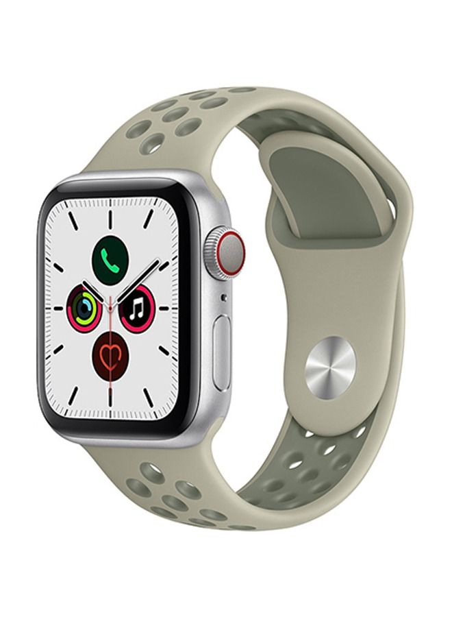 BORTONY Universal 38/40mm Silicone Replacement Watch Strap For Apple Series 7/6/5 - Image 2