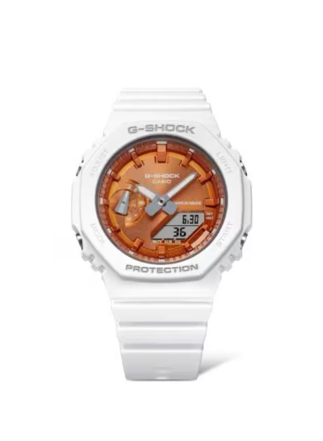 G-SHOCK Women's Resin Analog-Digital Watch GMA-S2100WS-7ADR - 42.9 mm