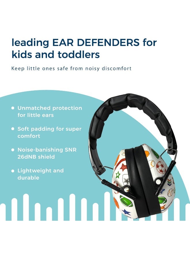 Banz Banz Kids Ear Defenders - Noise Cancelling Headphones for Children Ages 2 Years & Up - Sound Blocking Protection Earmuffs - Image 3