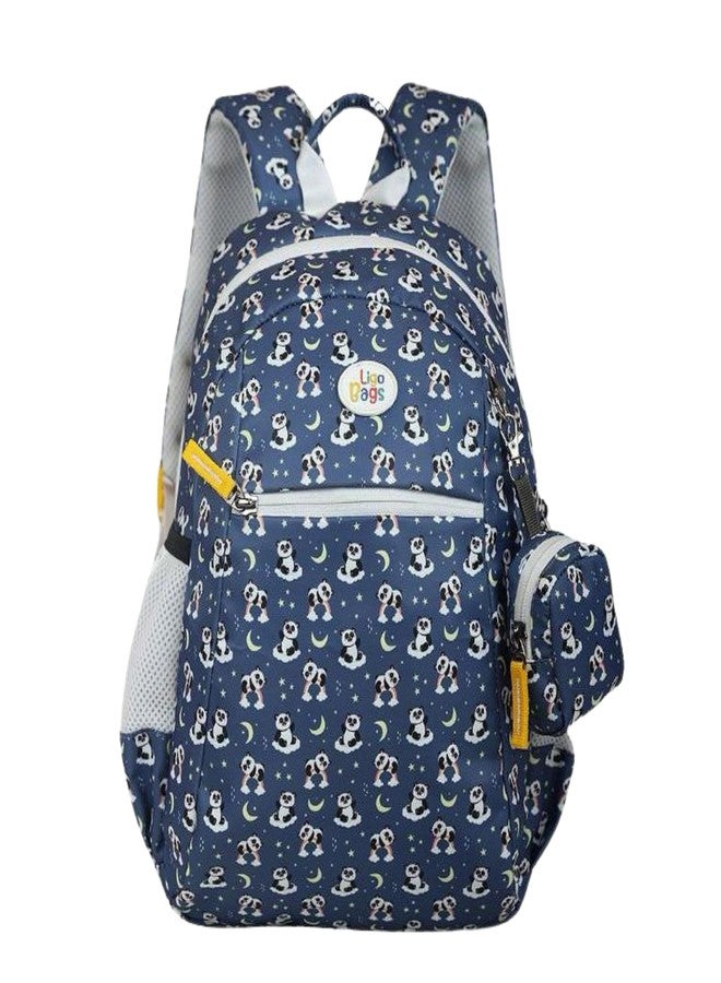 Ligo 10 Liter Fish Print Cool Blue School Bag Lightweight Casual Backpack for Kids school bag boy Children Boys & Girls (Grey) - Image 1