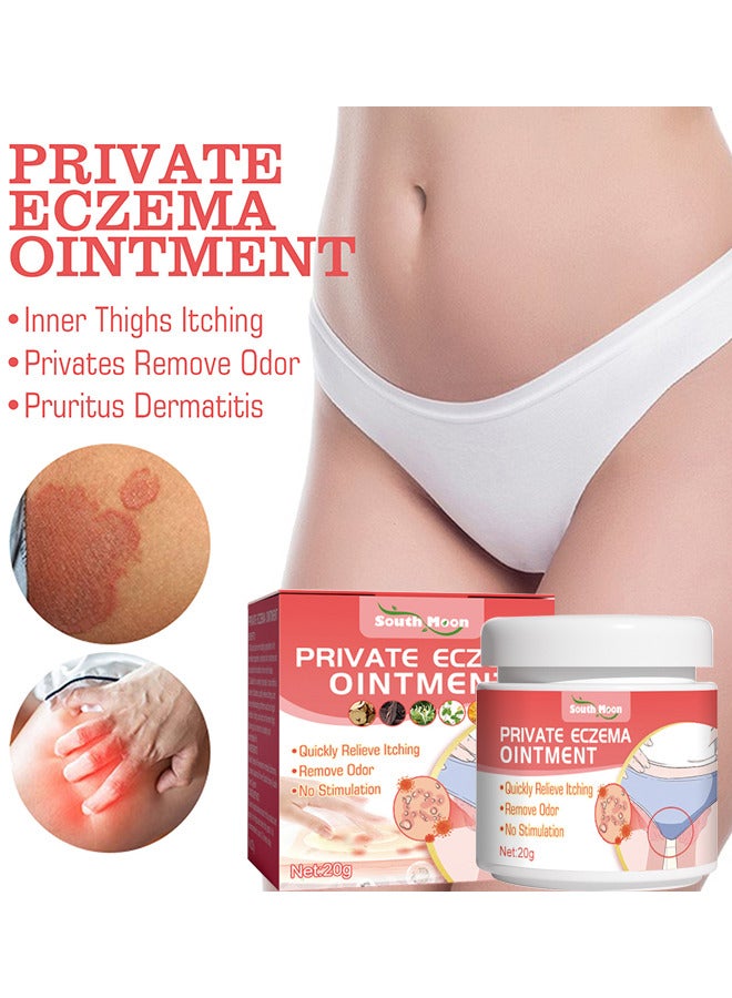 SOUTH MOON Private Eczema Ointment, Female Private Parts Antipruritic Cream Ointment To Remove Itching Peculiar Smell Dermatitis - Image 5