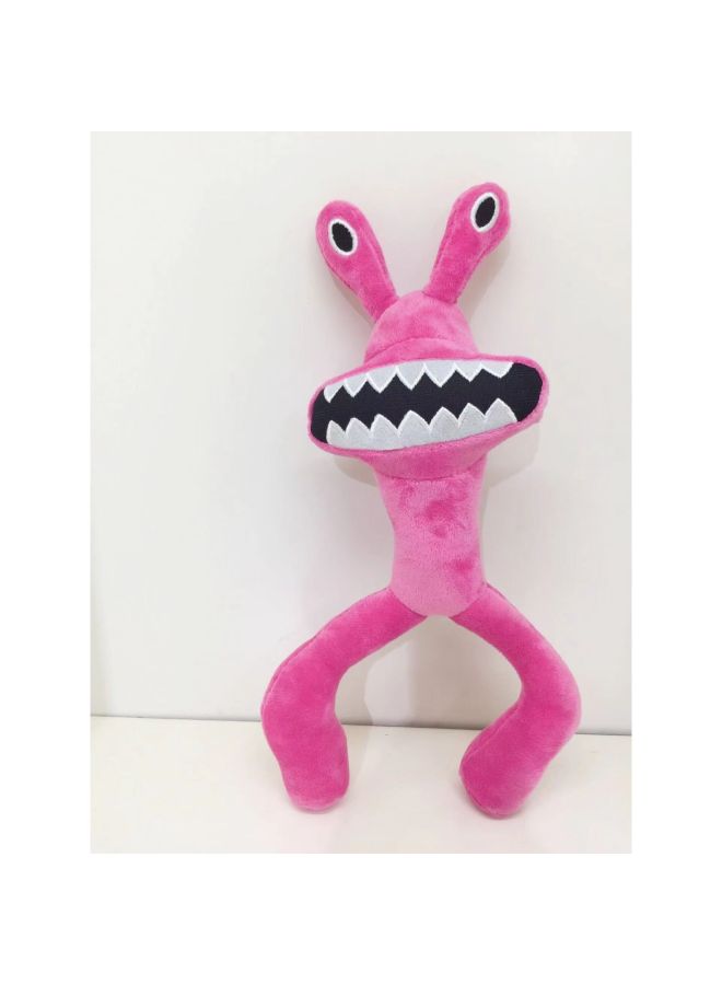 Spot Rainbow Roblox Rainbow Friends Series Crown Mouth Water Monster Crocodile Ant Man Long Hand Plush-Specifications:30cm Pink Monster-Color:vacuum Compression  - Image 1
