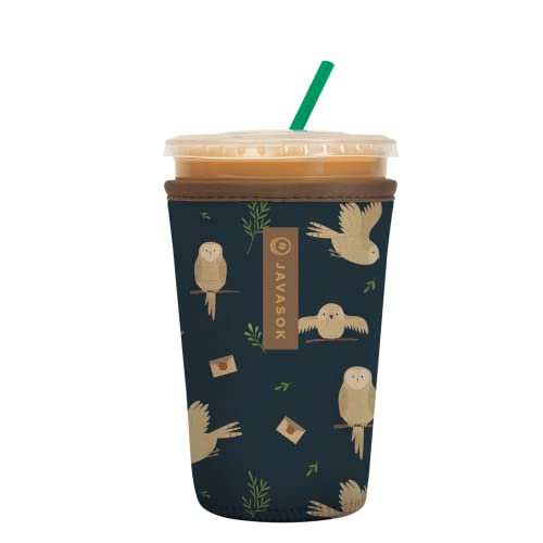 Sok It JavaSok Iced Coffee & Cold Soda Insulated Neoprene Cup Sleeve (Acceptance Letter, Medium: 22-28oz) - Image 1