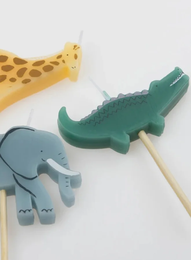 Meri Meri Mini Safari Animal Candles