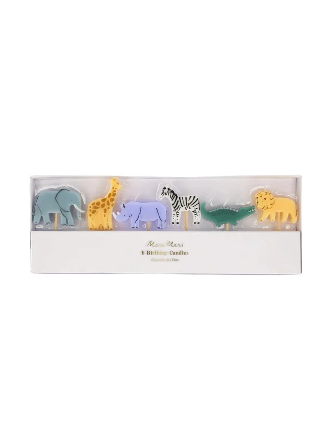 Meri Meri Mini Safari Animal Candles