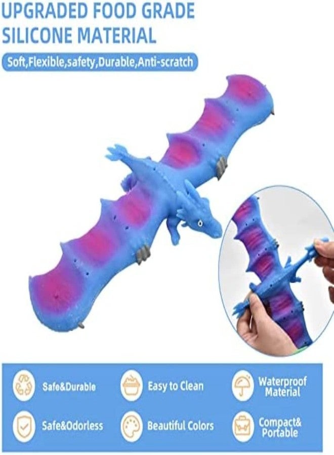 RAYCHY 3PCS Dinosaur Slap Bracelets for Kids Party Favors, Dinosaur Theme Goodie Bag Stuffers for Boys&Girls Birthday Party Gifts for Kids Carnival Prizes (purple)… - Image 2