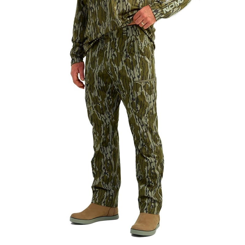 Nomad Men's Ambush Pant, Performance Camo Hunting Pants, Mossy Oak Bottomland, Large - Image 1
