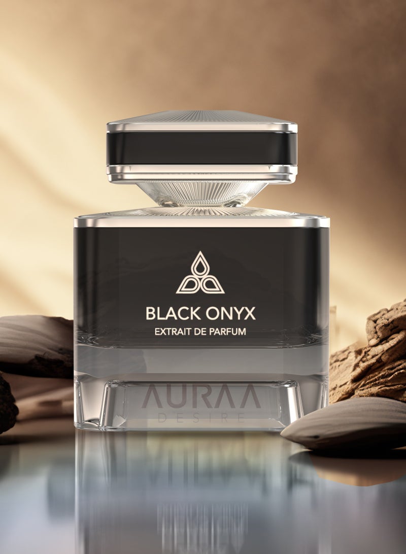 Auraa Desire عطر أونيكس الأسود 100 مل من أورا ديزاير - مجموعة كلاسيك - Image 2