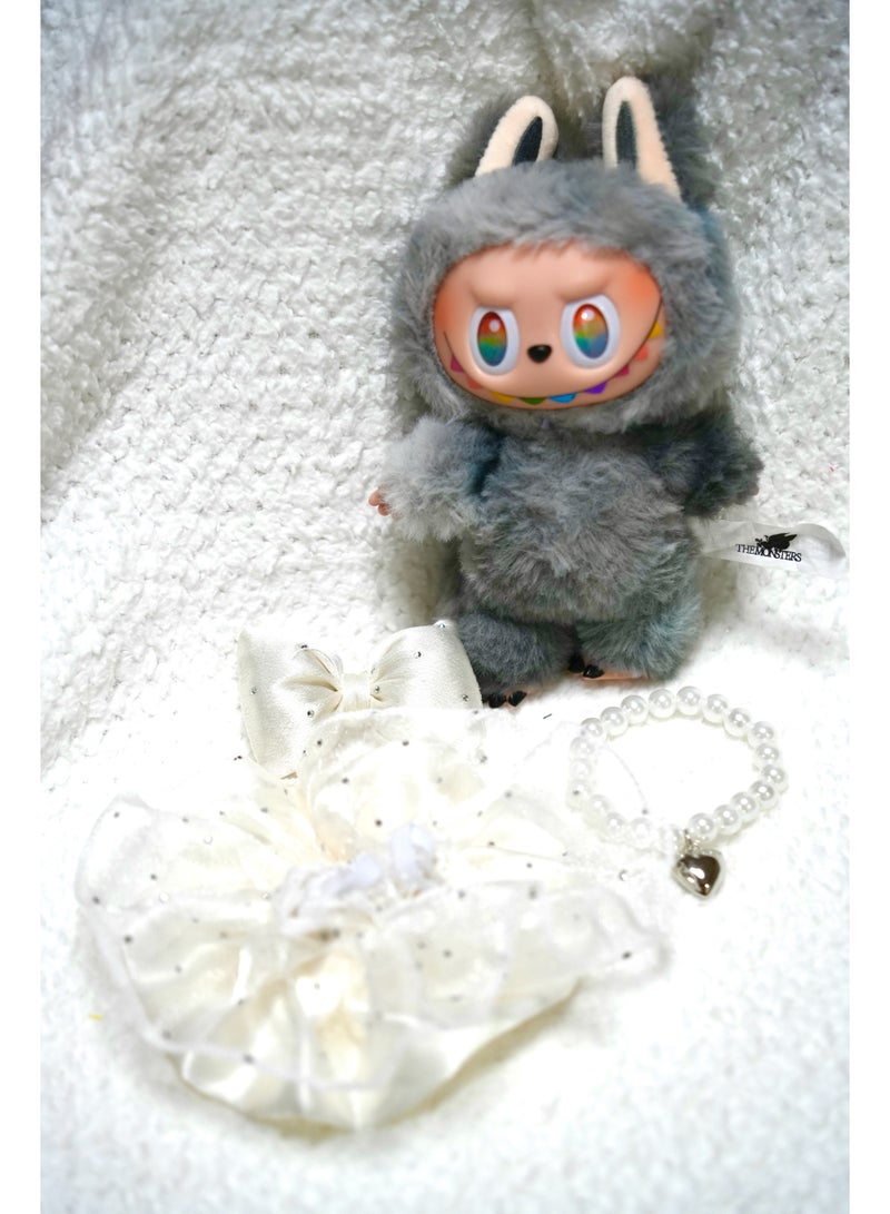 Labubu The Monsters Clothes - Labubu Outfit, Chic Style Set for Labubu Dolls, 17cm Doll Clothes Suitable for Labubu Dolls Accessories  - Image 2