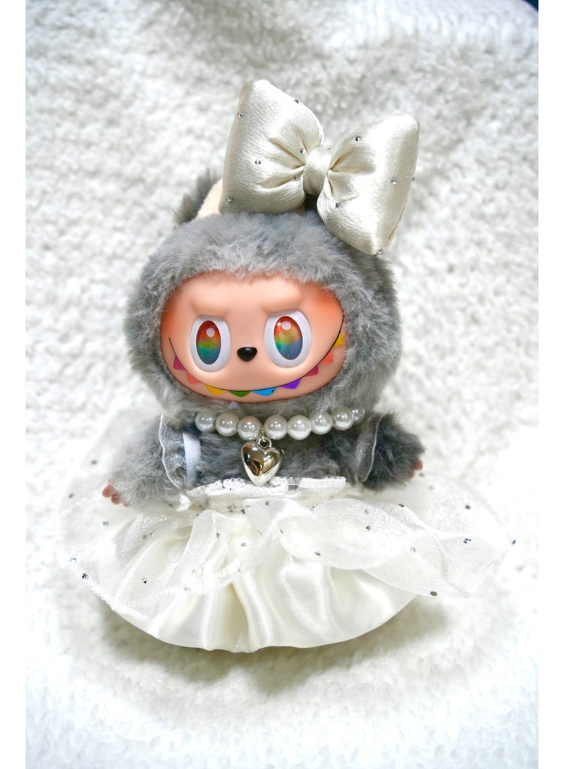 Labubu The Monsters Clothes - Labubu Outfit, Chic Style Set for Labubu Dolls, 17cm Doll Clothes Suitable for Labubu Dolls Accessories  - Image 3