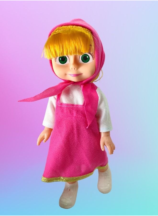 Masha & Bear Masha and the Bear Doll Set – Fun interactive play set for kids  - Image 4