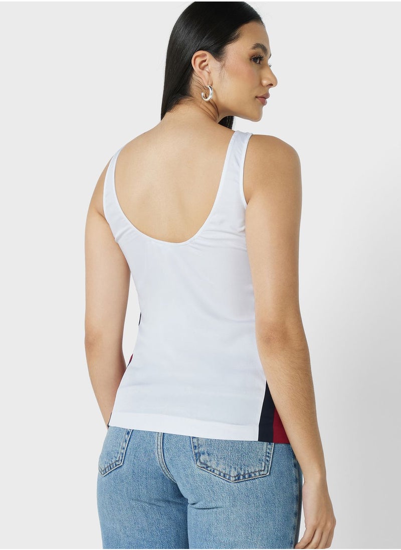 TOMMY HILFIGER Scoop Neck Tank Top  - Image 2
