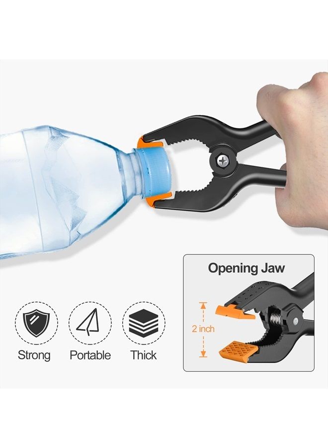 EMART 6 Pack Heavy Duty Muslin Spring Clamps, 4.5 inch Photo Booth Backdrop Clips for Photography Studio - Image 4