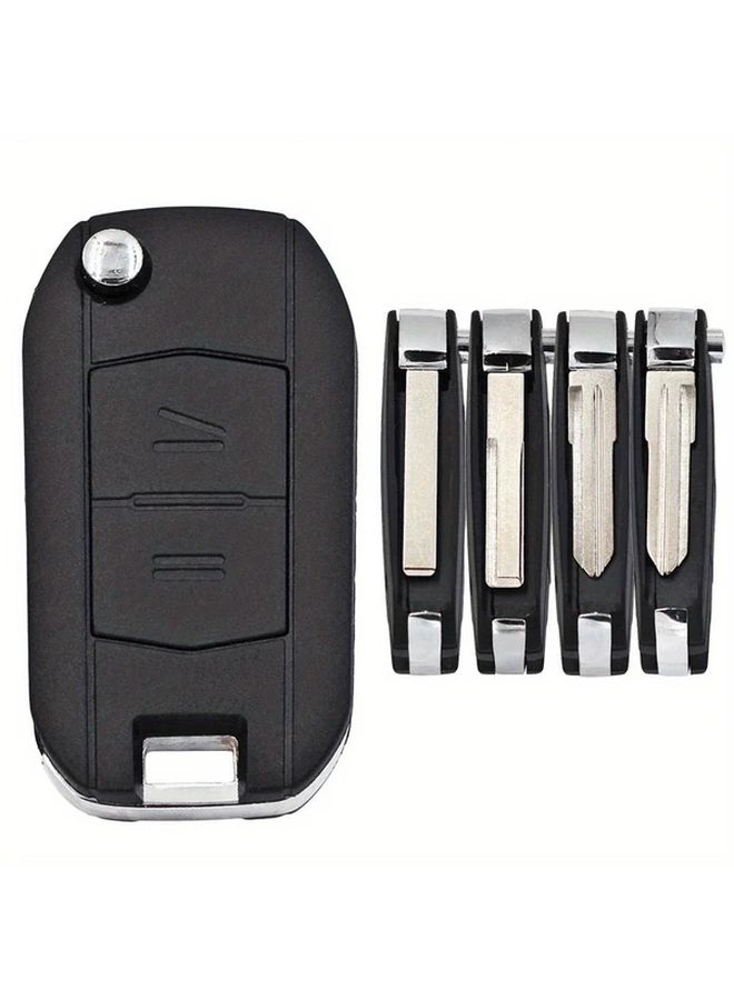 Modified Car Remote Key Shell Case HU46 Color For Corsa C Combo Tigra Meriva Agila - Image 1