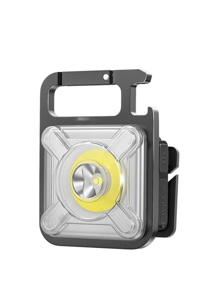 The Mini Flashlight Warning Light Charging Pendant Lamp Cap  - Image 3